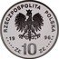 Poland 10 Zlotych 200th Anniversary of the Poland Is Not Yet Lost 1996 Proof Y# 318 RZECZPOSPOLITA POLSKA MW 19 96 ZŁ 10 ZŁ coin obverse