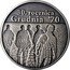 Poland 10 Zlotych 30th Anniversary of the December Events in 1970 2000 Antiqued finish. Proof Y# 405 30. ROCZNICA GRUDNIA '70 coin reverse