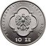 Poland 10 Zlotych The Great Jubilee of the Year 2000 Proof Y# 380 RZECZPOSPOLITA POLSKA 2000 MW 10 ZŁ coin obverse