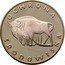 Poland 100 Zlotych Buffalo 1977 MW Proof Y# 87 OCHRONA ŚRODOWISKA coin reverse