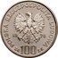 Poland 100 Zlotych Beaver 1978 MW Proof Y# 96 POLSKA RZECZYPOSPOLITA LUDOWA 19 78 MW ZŁ 100 ZŁ coin obverse