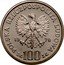 Poland 100 Zlotych 100th Anniversary of the Birth of Janusz Korczak 1978 MW Proof Y# 94 POLSKA RZECZYPOSPOLITA LUDOWA 19 78 MW ZŁ 100 ZŁ coin obverse