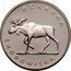 Poland 100 Zlotych Moose 1978 MW Proof Y# 93 OCHRONA ŚRODOWISKA coin reverse