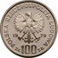 Poland 100 Zlotych Henryk Wieniawski 1979 MW Proof Y# 98 POLSKA RZECZPOSPOLITA LUDOWA 19 79 MW ZŁ 100 ZŁ coin obverse