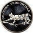 Poland 100 Zlotych Lynx 1979 MW Proof Y# 104 OCHRONA ŚRODOWISKA coin reverse