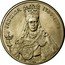Poland 100 Zlotych Queen Jadwiga 1988 MW Y# 183 JADWIGA 1384 1399 coin reverse