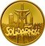 Poland 100000 Zlotych 10th Anniversary of Forming the Solidarity Trade Union 1990 Proof Y# 221 SOLIDARNOŚĆ 1980 1990 coin reverse
