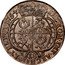 Poland 18 Groszy (1 Ort, 1 Tympf) August III 1754 EC KM# 148.2 SAC ROM IMP ARCHIM ET ELECT 1755 E C 18 coin reverse