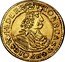 Poland 2 Ducat Johann Casimir 1664 HDL KM# 45 IOAN CAS D G REX POL & SUE M D L R P coin obverse