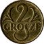 Poland 2 Grosze German Occupation Coin 1923 Y# 9 2 GROSZE coin reverse