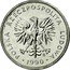 Poland 2 Zlote Circulation Coin. Ears 1990 MW Y# 80.3 POLSKA RZECZPOSPOLITA LUDOWA MW 1990 coin obverse