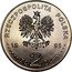 Poland 2 Zlote 55th Anniversary of the Katyn Forest Massacre 1995 Y# 285 RZECZPOSPOLITA POLSKA 1995 ZŁ 2 ZŁ coin obverse
