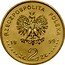 Poland 2 Zlote 150th Anniversary of the Death of Juliusz Slowacki 1999 Y# 356 RZECZPOSTOLITA POLSKA MW 19 99 ZŁ 2 ZŁ coin obverse