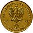 Poland 2 Zlote Wladyslaw IV Vasa 1999 Y# 368 RZECZPOSPOLITA POLSKA MW 19 99 ZŁ 2 ZŁ coin obverse