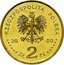 Poland 2 Zlote The 1000th Anniversary of the Convention in Gniezno 2000 Y# 377 RZECZPOSPOLITA POLSKA MW 20 00 ZŁ 2 ZŁ coin obverse