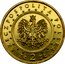 Poland 2 Zlote Wilanow Palace 2000 Y# 390 RZECZPOSPOLITA POLSKA 2000 MW ZŁ 2 ZŁ coin obverse