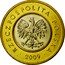 Poland 2 Zlote Circulation Coin 2009 MW Y# 283 RZECZPOSPOLITA POLSKA MW 2007 coin obverse