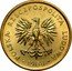 Poland 2 Zlote Circulation Coin. Ears 1988 MW Y# 80.2 POLSKA RZECZPOSPOLITA LUDOWA MW 1988 coin obverse