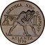 Poland 2 Zlote XXVI Summer Olympic Games in Atlanta 1995 Y# 303 IGRZYSKA XXVI OLIMPIADY KR ATLANTA 1996 coin reverse