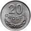 Poland 20 Groszy Circulation Coin 1949 (w) Y# 43A 20 GROSZY coin reverse