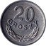 Poland 20 Groszy Circulation Coin 1973 (kr) Y# A47 20 GROSZY coin reverse