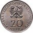 Poland 20 Zlotych International Year of the Child 1979 MW Y# 99 POLSKA RZECZPOSPOLITA LUDOWA 1979 MW 20 ZŁOTYCH coin obverse