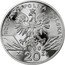 Poland 20 Zlotych Hoopoe 2000 Proof Y# 387 RZECZPOSPOLITA POLSKA MW 2000 ZŁ 20 ZŁ coin obverse