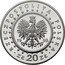 Poland 20 Zlotych Castle in Kornik 1998 Proof Y# 348 RZECZPOSPOLITA POLSKA ZŁ 20 ZŁ 1998 MW coin obverse