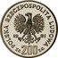 Poland 200 Zlotych Boleslaw II Smialy 1981 MW Proof Y# 125 POLSKA RZECZPOSPOLITA LUDOWA 19 81 MW ZŁ 200 ZŁ coin obverse