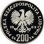 Poland 200 Zlotych King Jan III Sobieski 1983 MW Proof Y# 143 POLSKA RZECZPOSPOLITA LUDOWA 19 83 MW ZŁ 200 ZŁ coin obverse