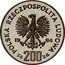 Poland 200 Zlotych Summer Olympics in Los Angeles 1984 MW Proof Y# 150 POLSKA RZECZPOSPOLITA LUDOWA 19 84 MW ZŁ 200 ZŁ coin obverse