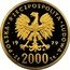 Poland 2000 Zlotych 45th Anniversary of the Death of Marie Sklodowska-Curie 1979 MW Proof Y# 107 POLSKA RZECZPOSPOLITA LUDOWA 19 79 MW ZŁ 2000 ZŁ coin obverse