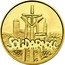 Poland 20000 Zlotych 10th Anniversary of Forming the Solidarity Trade Union 1990 Proof Y# 219 SOLIDARNOŚĆ 1980 1990 coin reverse