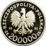 Poland 200000 Zlotych 200th Anniversary of the Constitution of May 3 1991 Proof Y# 218 RZECZPOSPOLITA POLSKA 1991 MW ZŁ 200000 ZŁ coin obverse