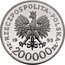 Poland 200000 Zlotych 750 Years of the City of Szczecin 1993 MW Proof Y# 255 RZECZPOSPOLITA POLSKA 1993 MW ZŁ 200000 ZŁ coin obverse