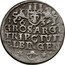 Poland 3 Groschen Elbing City Coin 1632 KM# 40 GROS ARG TRIP REG SVEG coin reverse