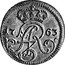 Poland 3 Grosze Elbing City Coin 1763 KM# 106.2 AR3 17 63 coin obverse
