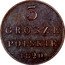 Poland 3 Grosze Alexander I 1820 IB C# 95.2 3 GROSZE POLSKIE 1820 coin reverse