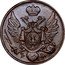 Poland 3 Grosze Nicholas I 1826 IB C# 108 I B coin obverse