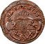 Poland 3 Solidi (1 Grosz) August III 1753 KM# 147.1 EL SAX 1753 3 coin reverse