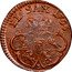 Poland 3 Solidi (1 Grosz) August III 1755 H KM# 147.2 EL: SAX 1753 3 coin reverse