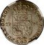 Poland 4 Groschen (1 Zloty) Stanislaus Augustus 1795 MV KM# 208.2 S 4 1/2 EX MARCA PURA COLON 4 GR M V 17 95 coin reverse