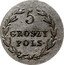 Poland 5 Groszy Alexander I 1818 IB C# 96.3 5 GROSZY POLS coin reverse
