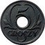 Poland 5 Groszy German Occupation WW II 1939 (w) Y# 35 5 GROSZY coin reverse