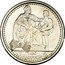 Poland 5 Zlotych 4th Anniversary of the March Constitution 1925 (w) Y# 17.1 PIĘĆ 5 ZŁOTYCH 5 coin reverse