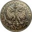 Poland 5 Zlotych Polonia 1934 (w) Y# 21 RZECZPOSPOLITA POLSKA 1933 5 ZŁOTYCH 5 coin obverse