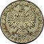 Poland 50 Groszy German Occupation WW II 1938 (w) Y# 38 RZECZPOSPOLITA POLSKA 1938 coin obverse