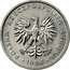 Poland 50 Groszy Circulation Coin 1986 MW Y# 48.2 POLSKA RZECZPOSPOLITA LUDOWA MW 1987 coin obverse