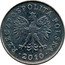Poland 50 Groszy Circulation Coin 2010 MW Y# 281 RZECZPOSPOLITA POLSKA MW 1995 coin obverse