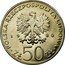Poland 50 Zlotych Boleslaw I Chrobry 1980 MW Y# 114 POLSKA RZECZPOSPOLITA LUDOWA 19 80 MW ZŁ 50 ZŁ coin obverse